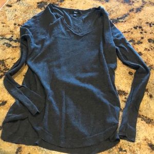Gray mossimo sweater size M